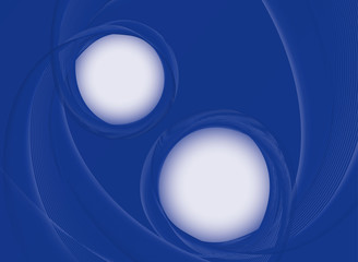 Background design with abstract pattern in blue