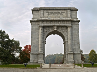 Fototapeta na wymiar National Memorial Arch