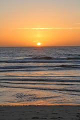 Sonnenuntergang am Strand