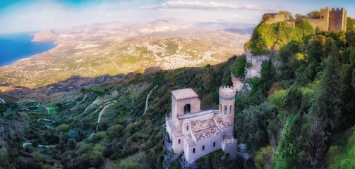 Erice Panorama Sicily 