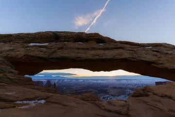 Beautiful Canyon lands national park.
