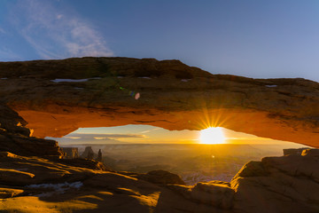 Beautiful Canyon lands national park.