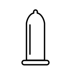 Condom contraception icon vector