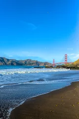 Crédence de cuisine en verre imprimé Plage de Baker, San Francisco Golden Gate Bridge from Baker Beach