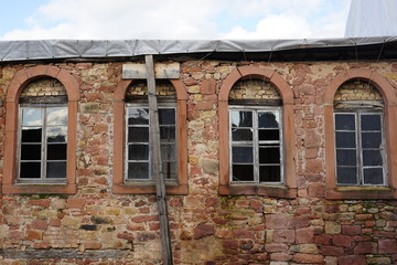 Die ehemalige Synagoge von Kirrweiler in der Pfalz