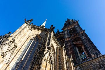 Meissen Cathedral or the Church of St. John and St. Donatus. Germany.