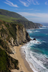 Fototapeta na wymiar Beautiful Pacific coast, California