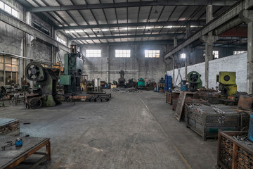Metallurgical plant of metal tools producing by forging method