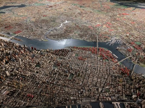 NYC Arial View (color)