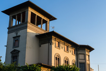 Fototapeta premium Old House in Pisa, Tuscany, Italy