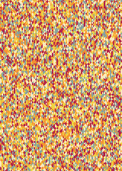 Pattern with random colored Diamonds Generative Art background illustration