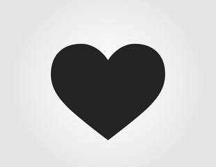 heart icon. love and valentines symbol. valentine's day design element.