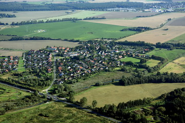 Wackerow und Golfplatz bei Greifswald 2014