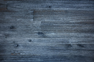 Naklejka premium Blue barn wood textured