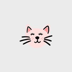 vector illustration of cat