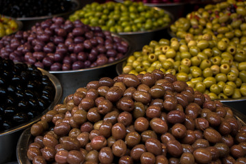 olives in the market