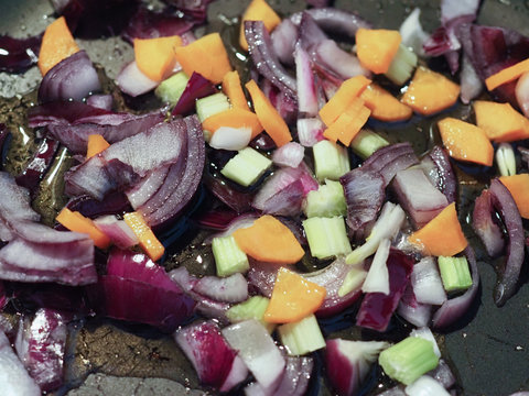 Vegetable Sofrito With Olive Oil