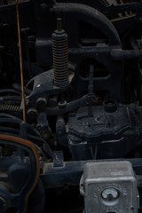 Fototapeta na wymiar detail of an engine