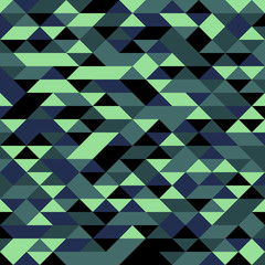 Obraz premium Pattern with random colored Diamonds Generative Art background illustration