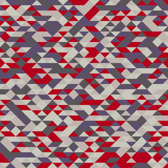 Pattern with random colored Diamonds Generative Art background illustration