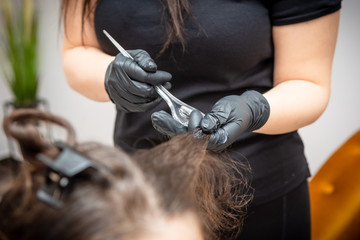 salon urody, pielęgnacja włosów