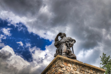 The Pioneer Monument - Donner Memorial State Park, Truckee, California