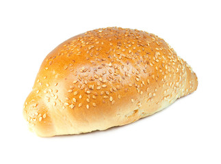Bread isolated on white background