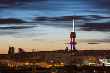 Zizkov television tower