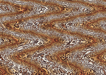 abstract leopard print texture design