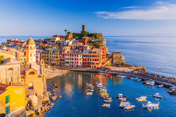 Vernazza village. Cinque Terre National Park, Italy.