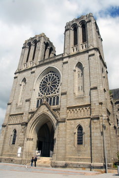 Ville de Flers, église Saint-Germain, département de l'Orne, France