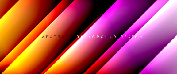 Trendy simple fluid color gradient abstract background with dynamic straight shadow line effect. Vector Illustration For Wallpaper, Banner, Background, Card, Book Illustration, landing page