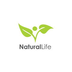Natural live logo
