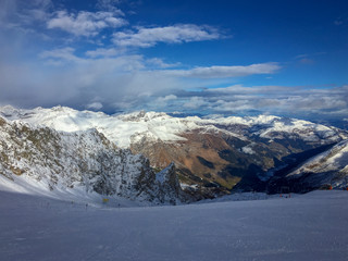 Ski region Hintertux Glacier, Austria.
