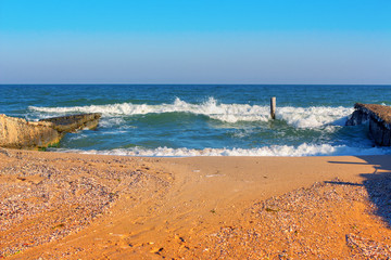 place of old abandoned harbour 