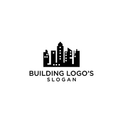 building logo simple premium