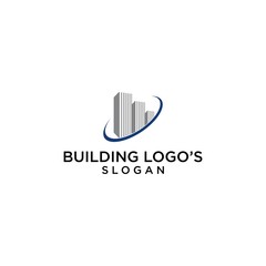 building logo simple premium