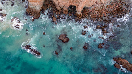 An Aerial View of Dana Point Beach - obrazy, fototapety, plakaty