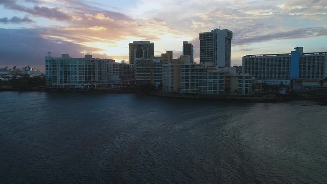 Sunset at San Juan Puerto Rico