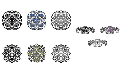 Celtic Ornament Vector Set 3012644