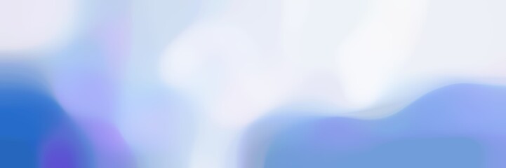 soft unfocused horizontal background with lavender, royal blue and corn flower blue colors space for text or image