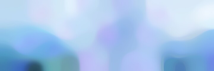 blurred horizontal background graphic with light blue, steel blue and corn flower blue colors and space for text