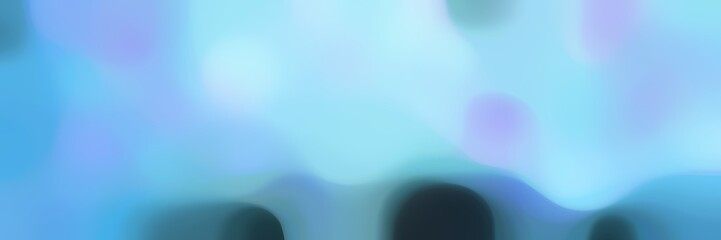soft unfocused horizontal background with baby blue, dark slate gray and steel blue colors space for text or image