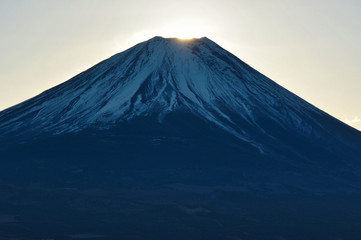 富士山　初日の出　日の出