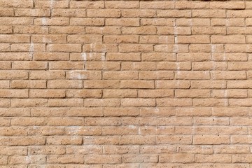 light brown or tan old brick wall background
