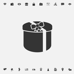 gift present wrapped icon vector illustration for graphic design and websites