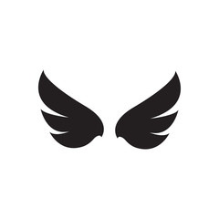 Wing icon design template vector isolated illustration