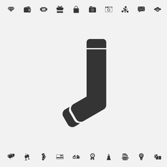 sock icon vector illustration for graphic design and websites