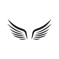 Wing icon design template vector isolated illustration