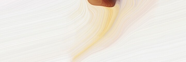 horizontal modern colorful abstract wave background with linen, sienna and khaki colors. can be used as texture, background or wallpaper